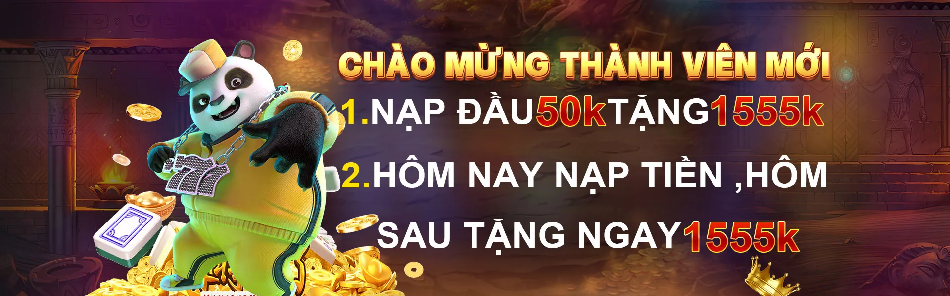 Hình ảnh banner chính với các chương trình khuyến mãi độc quyền của f1680 login